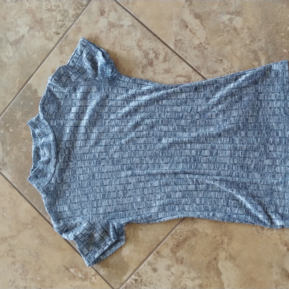 American Dream, Small, Blue turtleneck shirt